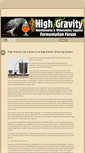 Mobile Screenshot of blog.highgravitybrew.com